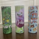 25-Pack 20oz Sublimation Skinny Tumbler