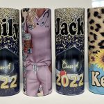 25-Pack 20oz Sublimation Skinny Tumbler