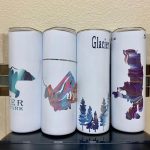 25-Pack 20oz Sublimation Skinny Tumbler