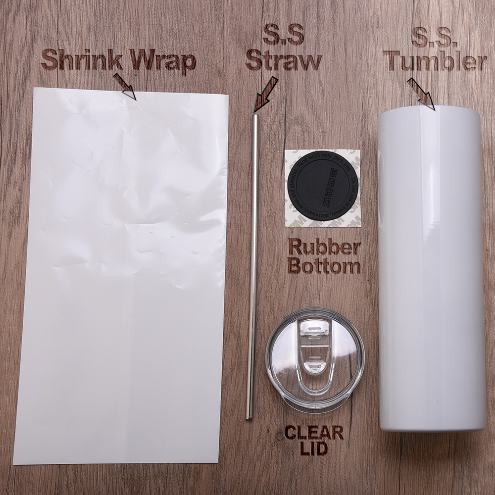 Shrink Wrap for Sublimation Tumblers & More 