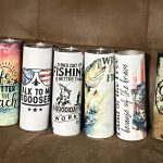 25 Count 20oz Sublimation Flat Bottom Tumbler